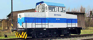 Driving rail vehicles triaxial A 314