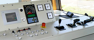 Driving rail vehicles triaxial - A 314